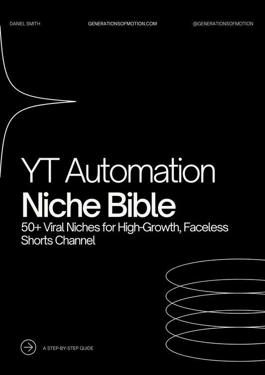 The YouTube Shorts Automation Niche Bible (2025 Edition) — 50 Viral Niches for Faceless Channels