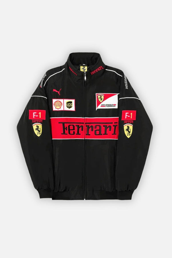 Ferrari Black Racing Jacket