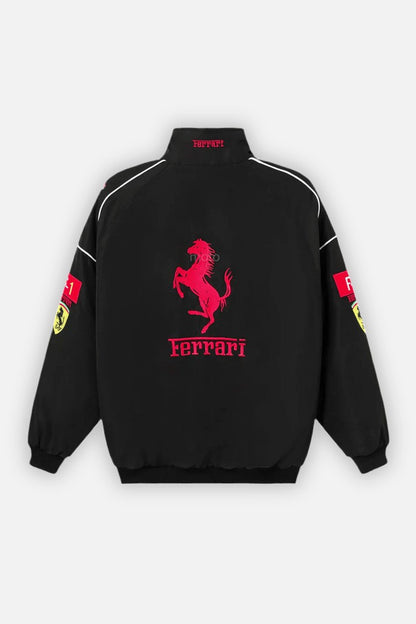 Ferrari Black Racing Jacket