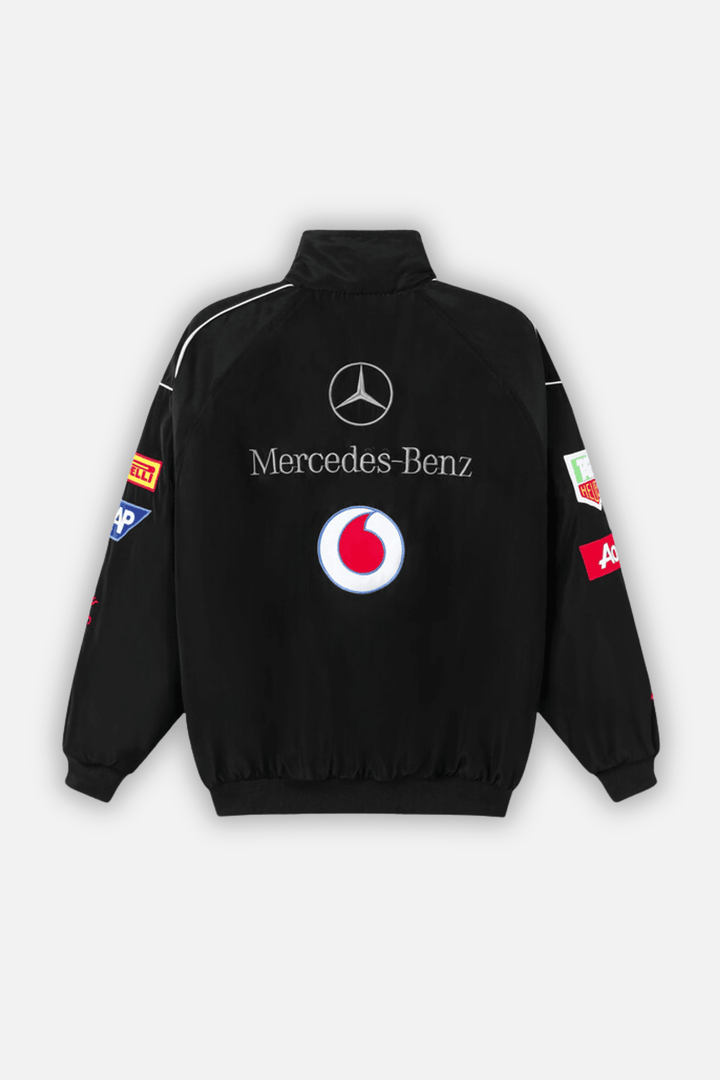 Mercedes Black Racing Jacket