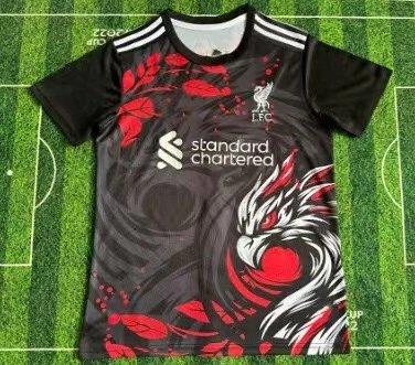 Liverpool Black "Phoenix" Limited Jersey